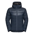 Odlo Winter Jacket Severin N-Thermic Insulated with Hood (water-repellent, windproof, breathable) sapphire blue Men